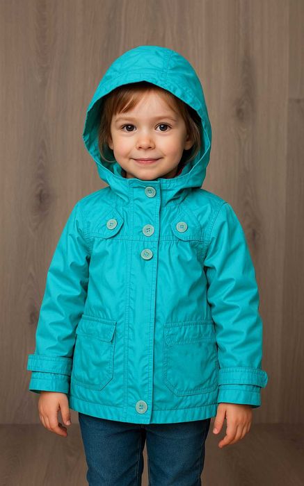 детская куртка голубая 9\134 4\104