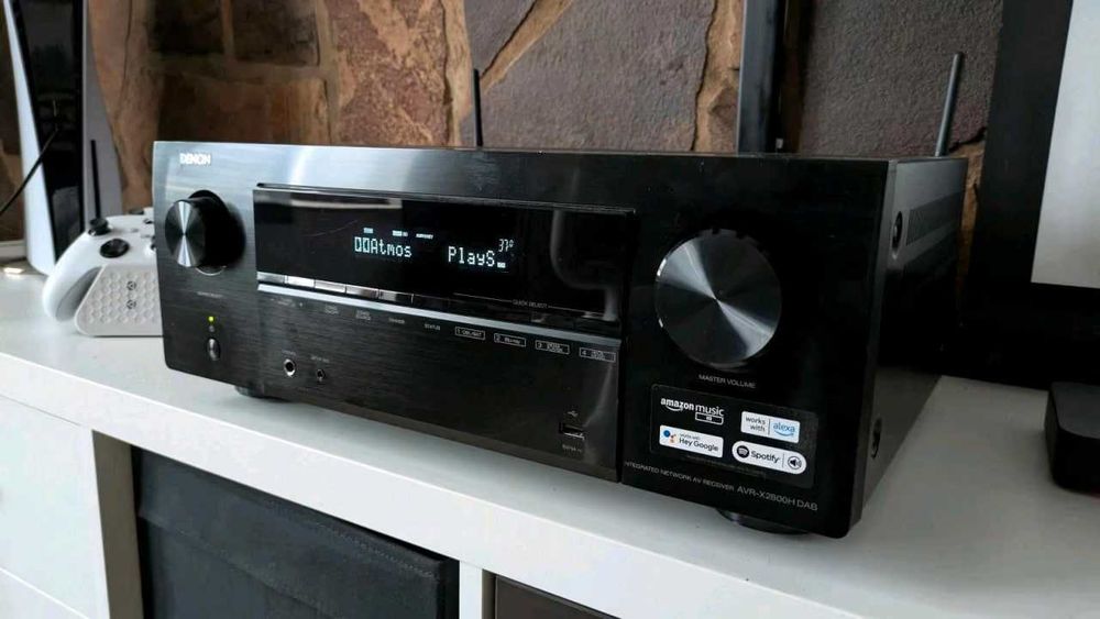 Amplituner Denon AVR-X2800H DAB 4 / 8K 7.2 amplituner AV-DD + Atmos