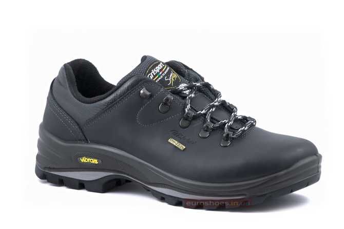 Зимние кроссовки Grisport 12817 D19WT(-30*) черные кожаные