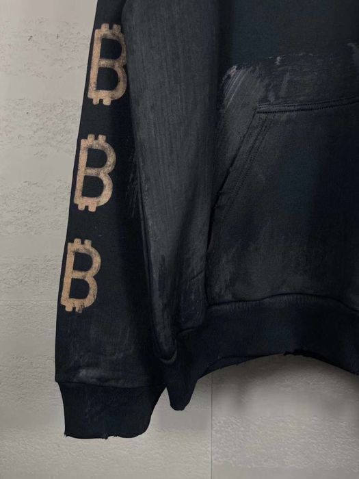 BALENCIAGA Crypto bitcoin худи мужское балахон женское оверсайз