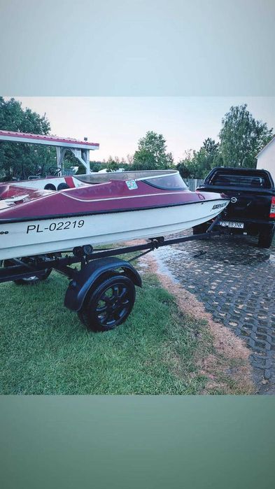 Łódź motorowa 60km szybka lekka