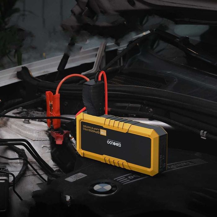 Powerbank ULTRA MOCNE 4000A Urządzenie rozruchowe booster akumulator