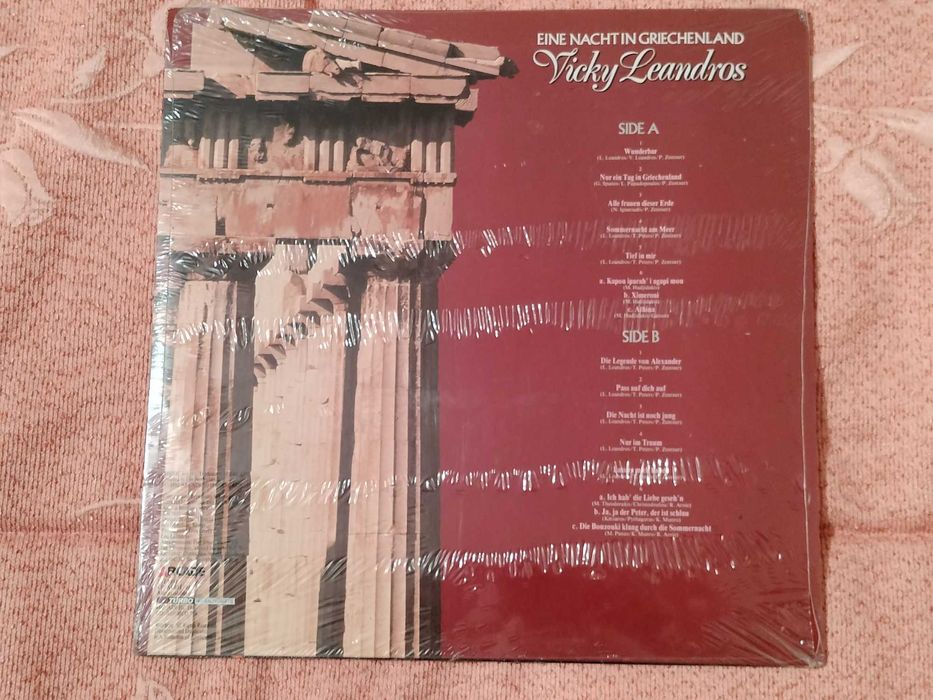 Disco Vinil Vicky Leandros Original 1985 Selado ( Novo )
