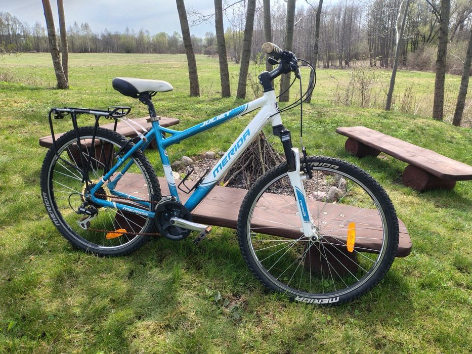 Rower MTB Merida juliet 26" + bagażnik topeak

Odbiór osobisty