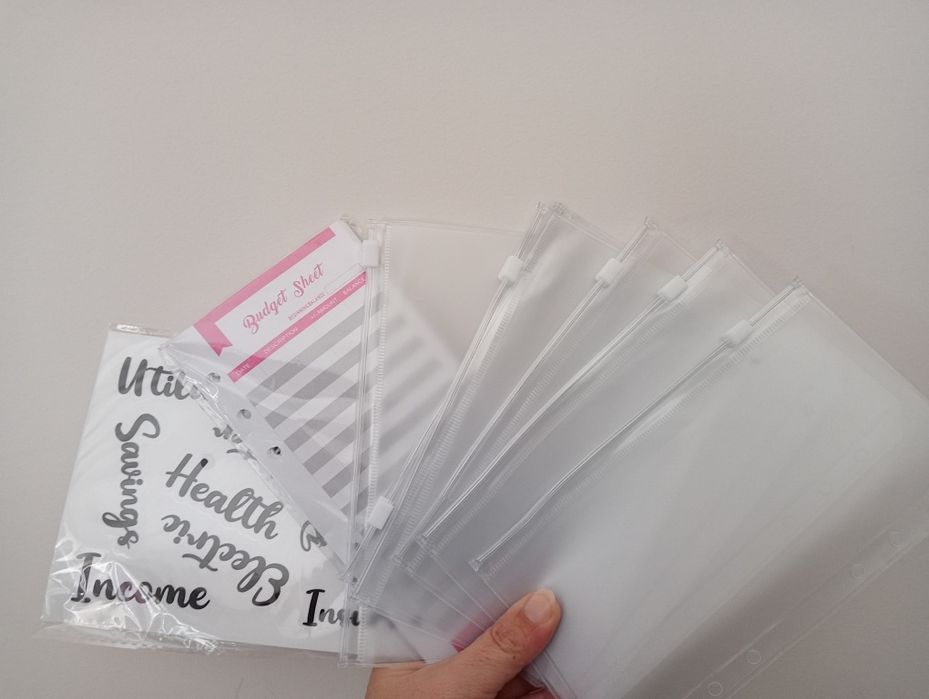 Capa/ pasta tipo filofax NOVA cinza para gestão e organização