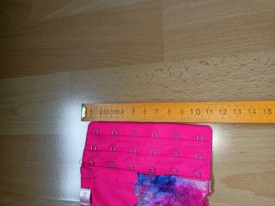 Różowy neonowy biustonosz Victoria's Secret PINK  70D