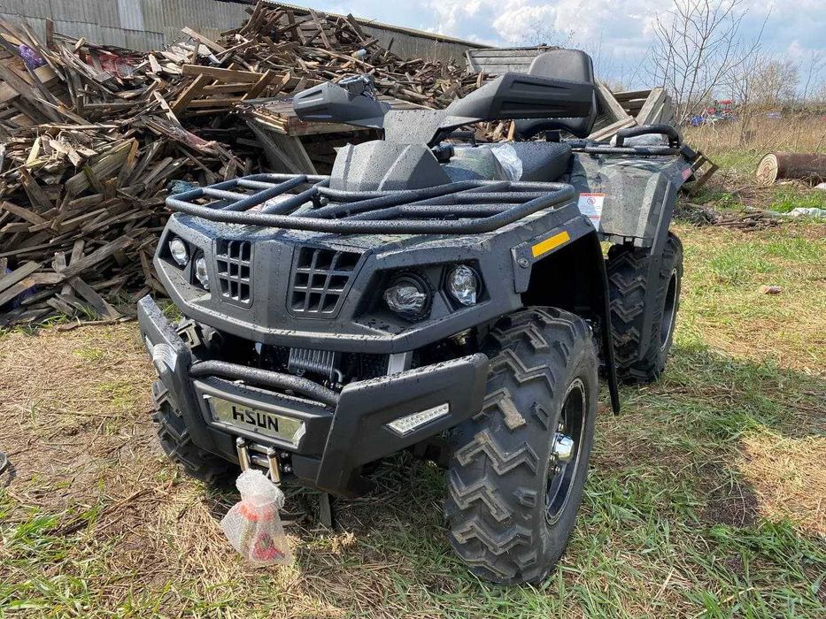 Спортивний КВАДРОЦИКЛ ХАЙСАН 400! Доставка,КРЕДИТ,Гарантія