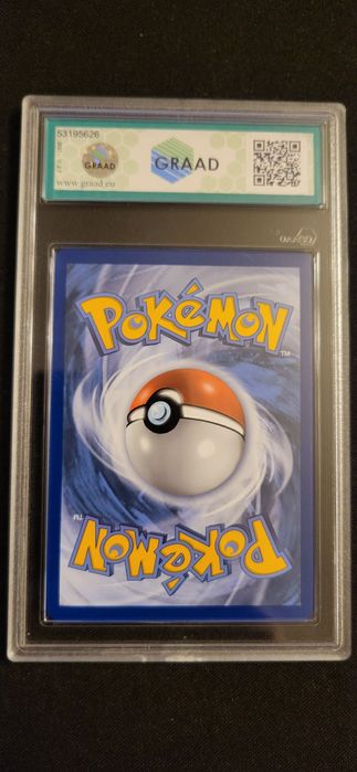Carta Slab graded 10 Original Rara Charizard GX