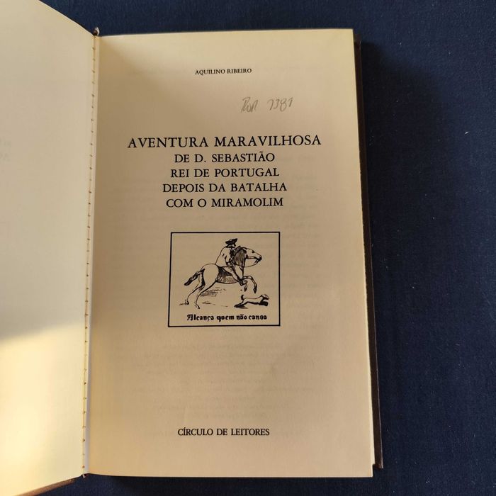 Aquilino Ribeiro - Aventura Maravilhosa de D. Sebastião
