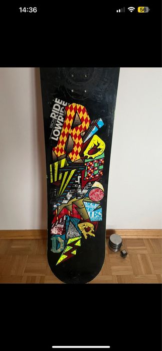 Deska snowboard Burton 135 plus wiazania