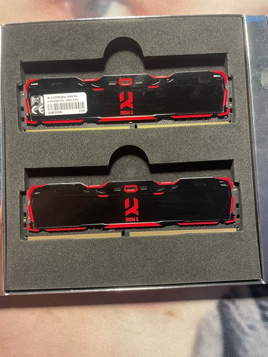 Ram irdm X (2 x 8gb) 3200MHz CL16