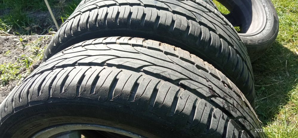 4 koła alufelgi  Mercedes R15 + koło zapasowe