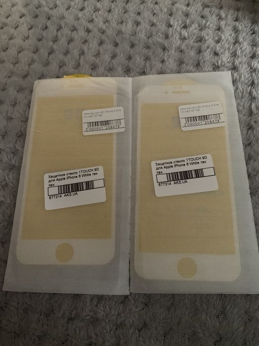 Захисне скло 9D на 6 айфон
