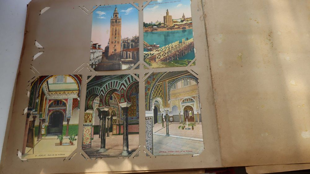 Postais antigos pintados á mão de Espanha, Cada 5€