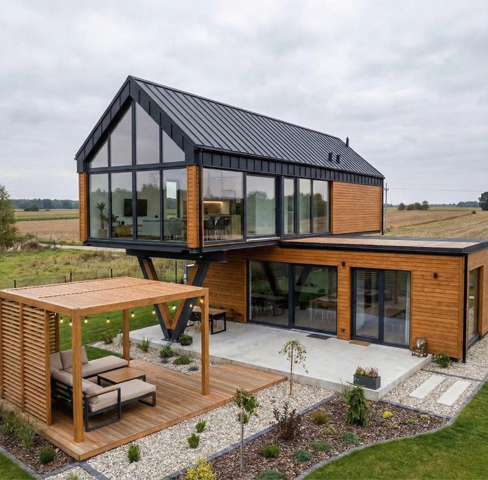 Domki modułowe z kontenerow morskich