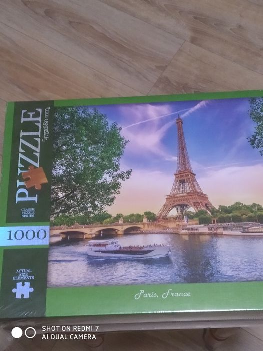 Пазли. 1000 та 1500 елементів.