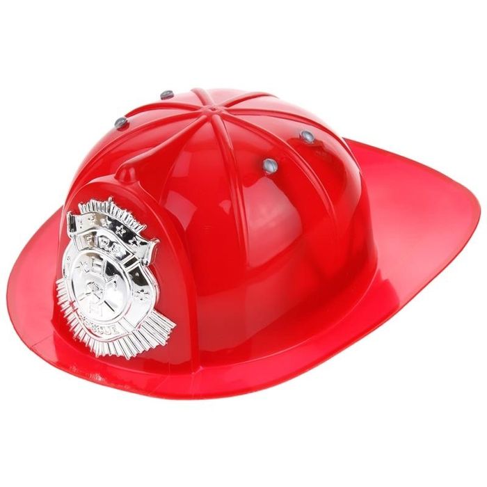 Czerwony kask strażacki