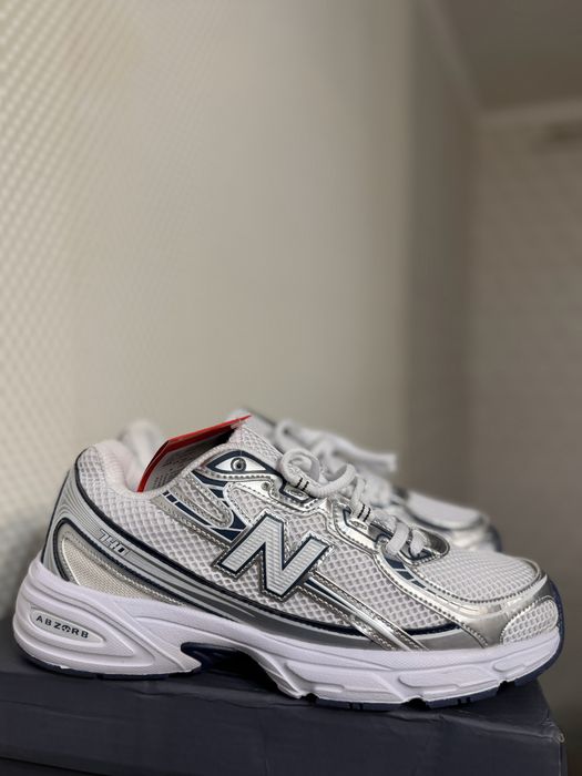 чоловічі/спортивні кросівки New Balance 740 Silver/Mettalic/Blue 43 / 26.5 см