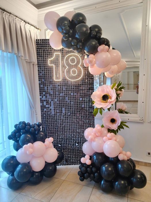 Ścianki balonowe kompleksowe dekroacje imprez
