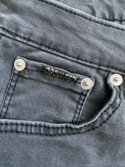 Spodnie jeansy grafitowe Dsquared2 xs s