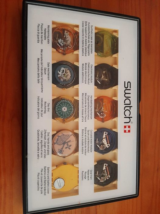 Molduras Construção Relógio Swatch