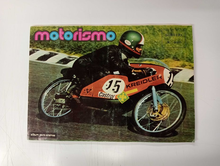 Caderneta completa "Motorismo"
