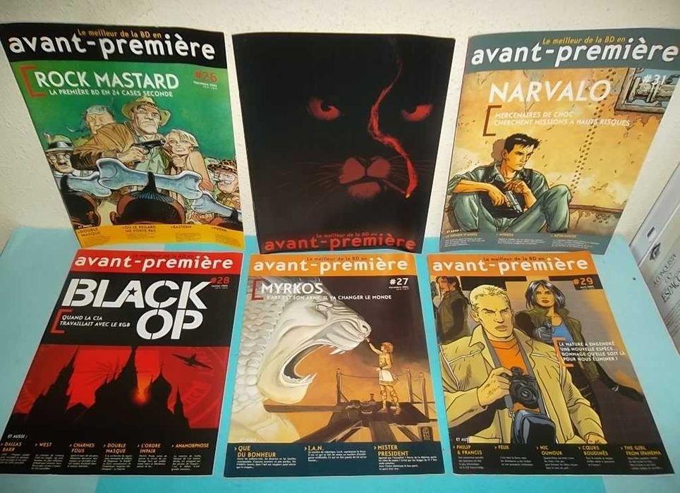 AVANT-PREMIÈRE - Revista de BD - 17 exemplares