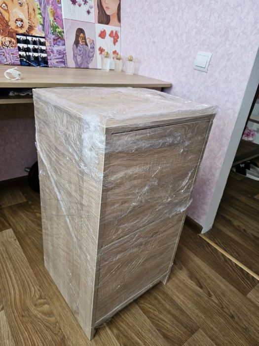 НОВИЙ комплект: Тумба для взуття + Вішалка для передпокою