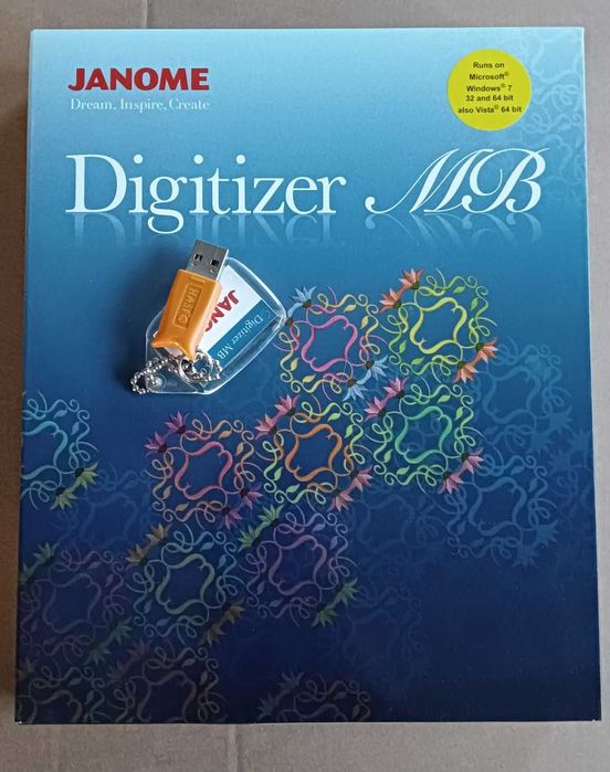Profesjonalna hafciarka Janome MB 4 +program Digitizer MB|Pełen zestaw ...
