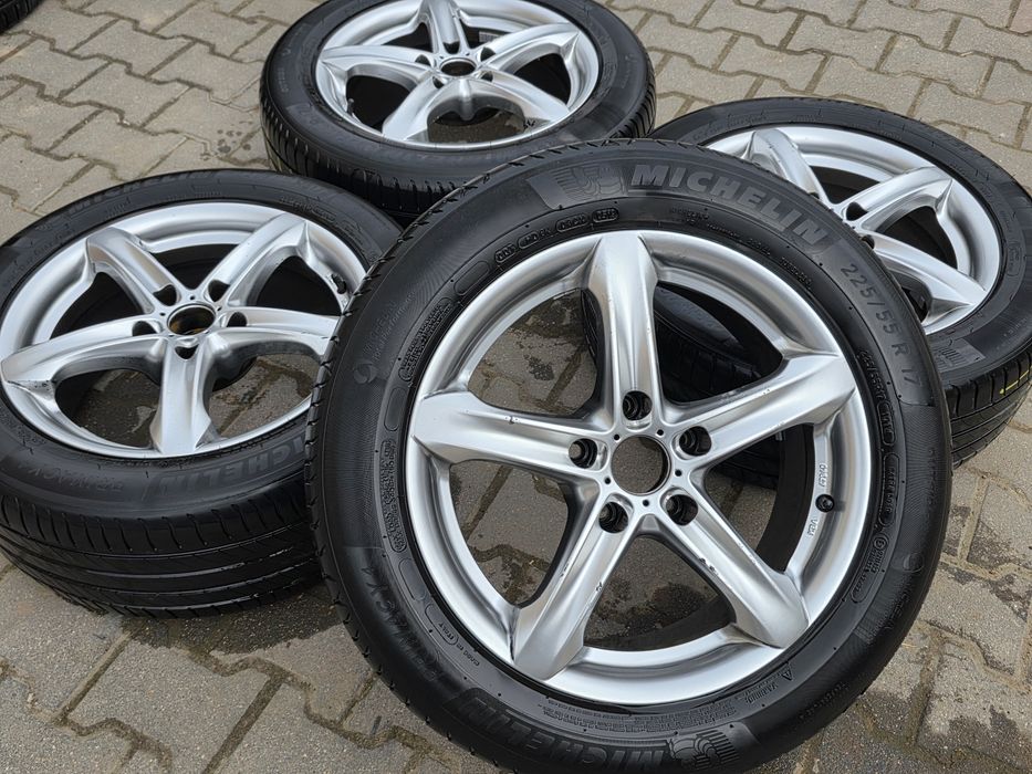 Koła letnie BMW 5x120 225/55R17 Michelin