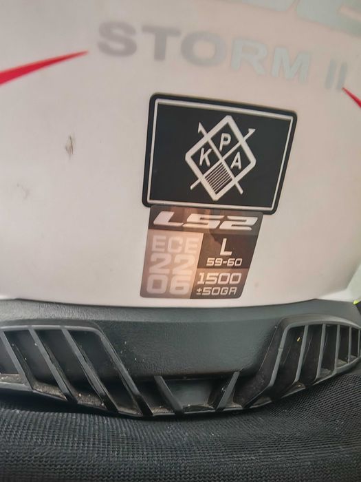 Capacete Mota ls2 storm 2