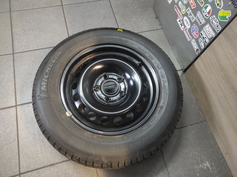 KOŁO ZAPASOWE DOJAZDOWE DOJAZDÓWKA R15 195 65 5X112 ET 47 6J 1K0601027C VW CADDY GOLF 5 6 PLUS KOMBI JETTA TOURAN EOS AUDI A3 8P SKODA OCTAVIA 2 SEAT LEON 2 ALTEA TOLEDO 3 ALTEA XL WYSYŁKA !!!