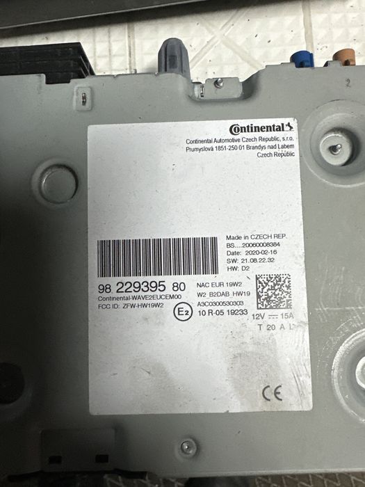 Radio e ecra tatctil citroen c3