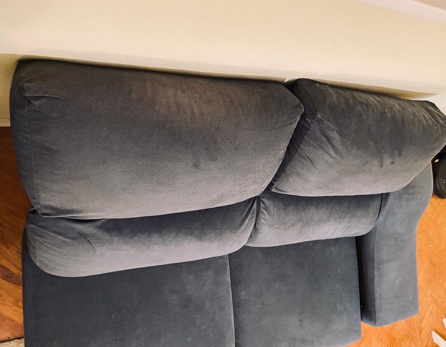 Sofá com bancos extra