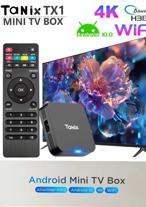 Tanix tx1 Nova na caixa