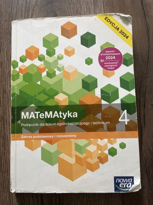 Matematyka Podręcznik 4 technikum