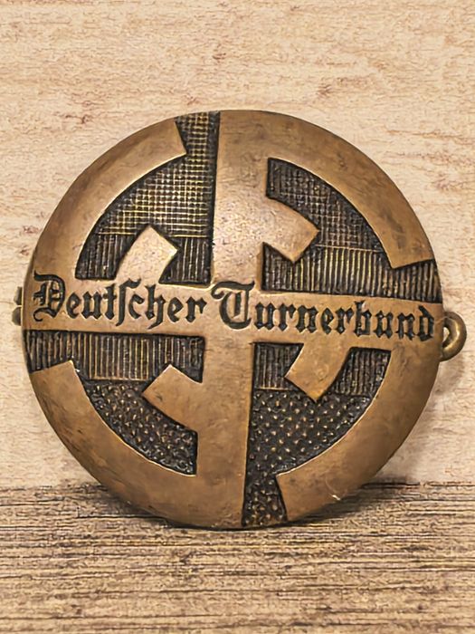 Militaria de Trincheira Pin Deutscher Turnerbund