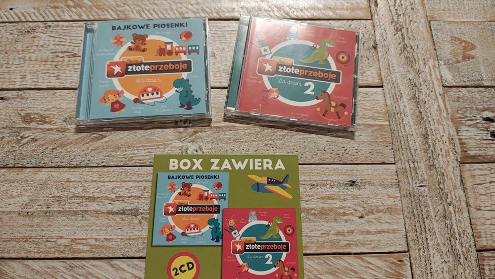 Bajkowe piosenki. Radio złote przeboje. 1+2. CD