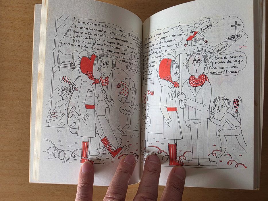 Livro juvenil "Amar é..." de Paola Tanasio
