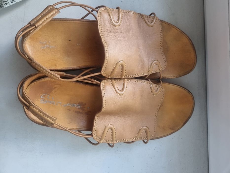 Шкіряні босоніжки сандалії Clarks Springers р. 40 (устілка 26 см