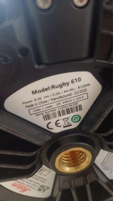Laser  rurowy leica ruby610 rok2025 niwelator