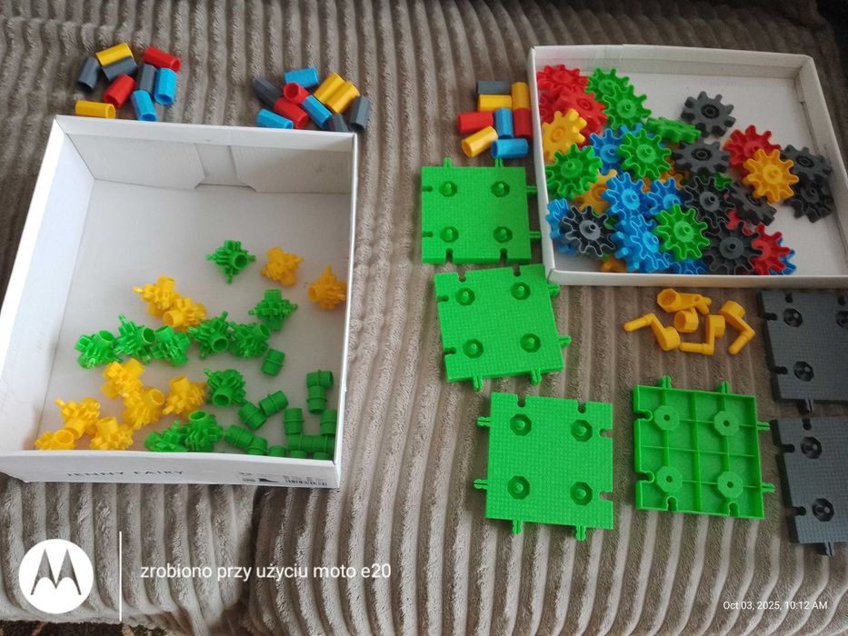 Klocki konstrukcyjne Korbo 117 elementów