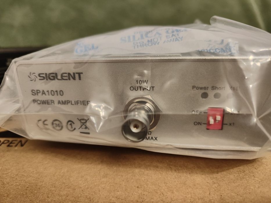 Wzmacniacz mocy RF Siglent 10 Watt
Siglent SPA1010 10 Watt Amplif
