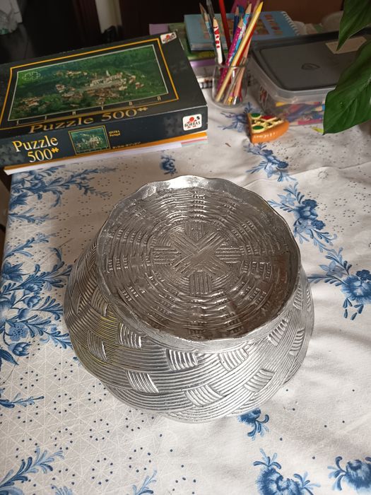Cesta de decoração