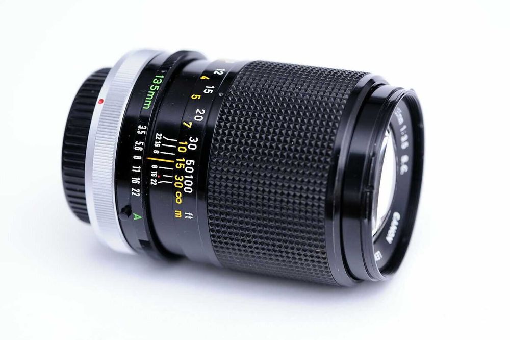 Canon 135mm f3.5 S.C. FD JAPAN (Po Servisie :-)