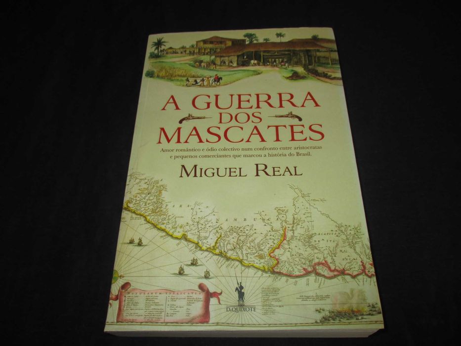 Livro A Guerra dos Mascates Miguel Real
