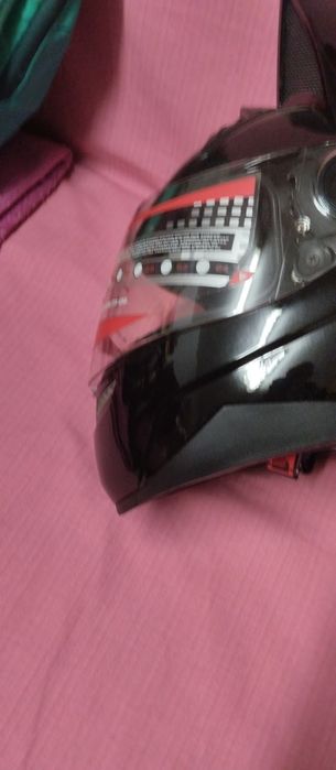 Capacete  de moto a gata
