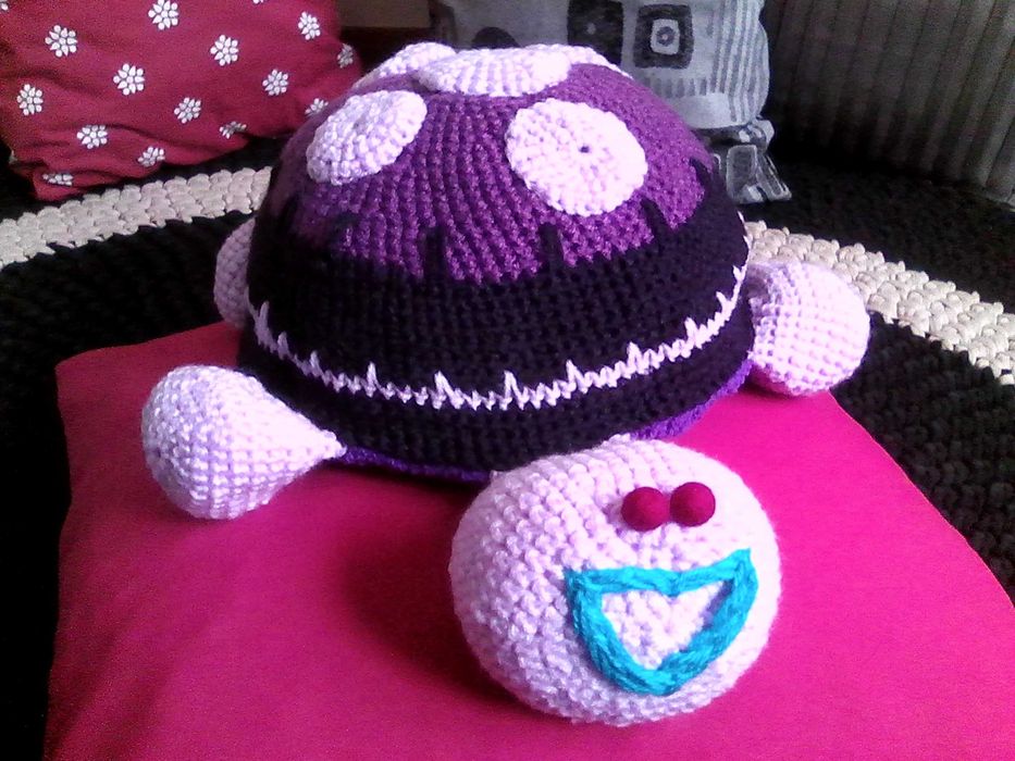 BONECOS AMIGOS do AMBIENTE de crochet feitos à mão - TARTARUGAS