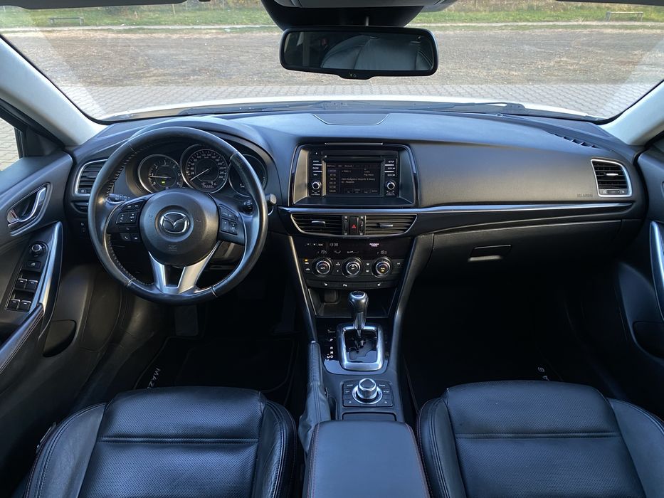 Mazda 6 2.2d 2014 Biala Perla Automat
