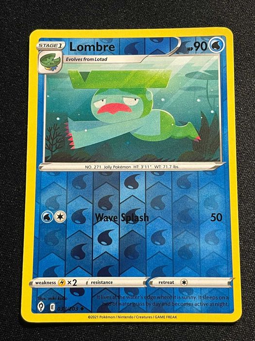 Carta Pokémon Lombre 33/203 Evolving Skies